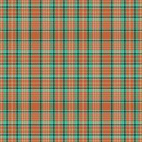 Tartan plaid pattern with texture and coffee color. vector