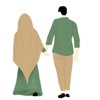 couple musulman romantique png