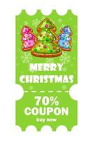 Christmas Green leather price vector free delivery label. isolated from the background. layered.