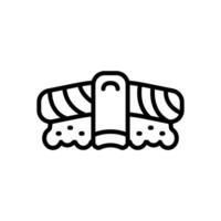sushi line icon. vector icon for your website, mobile, presentation, and logo design.