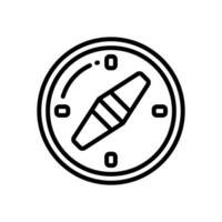 compass line icon. vector icon for your website, mobile, presentation, and logo design.