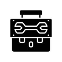 toolbox glyph icon. vector icon for your website, mobile, presentation, and logo design.