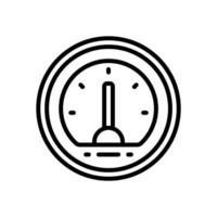 speedometer line icon. vector icon for your website, mobile, presentation, and logo design.