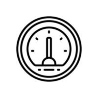 speedometer line icon. vector icon for your website, mobile, presentation, and logo design.