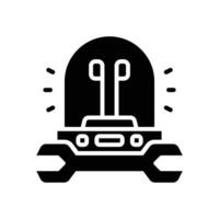 urgent glyph icon. vector icon for your website, mobile, presentation, and logo design.