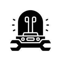 urgent glyph icon. vector icon for your website, mobile, presentation, and logo design.