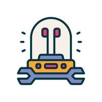 urgent filled color icon. vector icon for your website, mobile, presentation, and logo design.