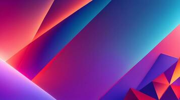 abstract light background with dynamic gradients and geometric shapes photo