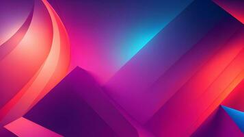 abstract light background with dynamic gradients and geometric shapes photo