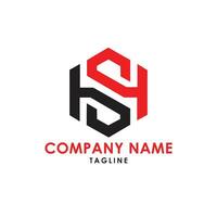 sh logo design vector