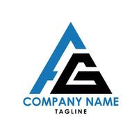 ag logo design vector