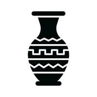 An eye catching icon of vase in modern style, ready to use vector