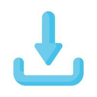 Ready to use icon of download in editable style, up for premium use vector
