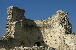 a large stone wall photo