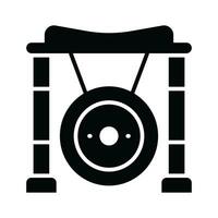 Check this carefully crafted icon of gong in modern style, customizable vector