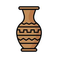 An eye catching icon of vase in modern style, ready to use vector