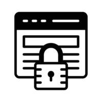 Check this beautiful vector icon of website security