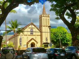 One of the several churches that the Lahaina fire devastated. Such a lovely town is now in ruins. photo