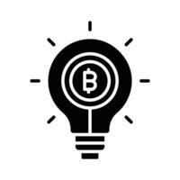 Take a look at classy vector design of bitcoin Idea in modern style