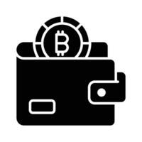 Well designed icon of digital wallet in trendy style vector