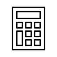 Digital calculator vector design, mathematical calculation equipment in modern style