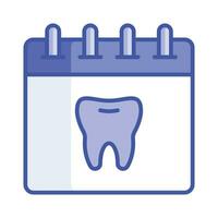 dental salud, dental cuidado vector diseño aislado en blanco antecedentes