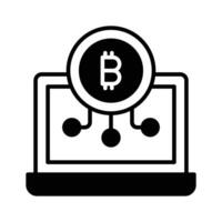Well designed icon of digital wallet in trendy style vector