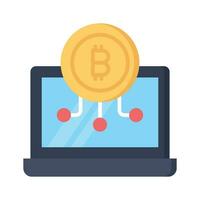 Well designed icon of digital wallet in trendy style vector