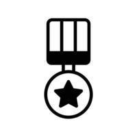 A trendy vector design of medal in modern style, an editable icon of star medal