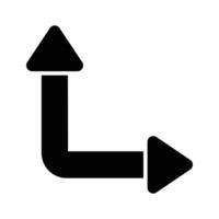 Well designed icon of directional arrow, ready to use vector