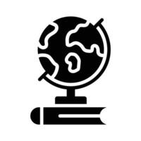 Creatively designed icon of table glob, concept vector of geography in trendy style