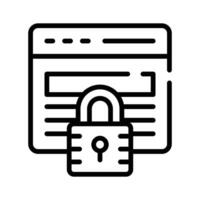 Check this beautiful vector icon of website security