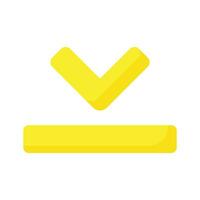 Ready to use icon of download in editable style, up for premium use vector