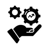 Check this carefully crafted vector of management services in trendy style