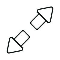 Expand Arrow vector design, ready to use icon