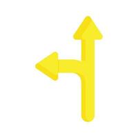 Well designed icon of directional arrow, ready to use vector