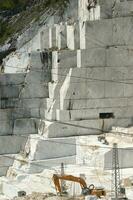 photographic documentation of a marble quarry in Carrara photo