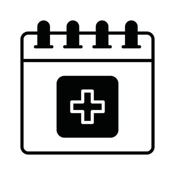 calendario con añadir símbolo Listo a utilizar vector