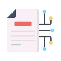 Check this amazing icon of smart contract in modern style vector