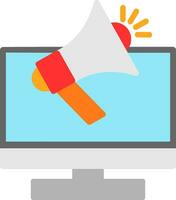 Megaphone Vector Icon Design