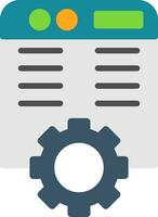 Browser Vector Icon Design