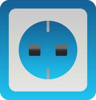 Electric socket Vector Icon Design