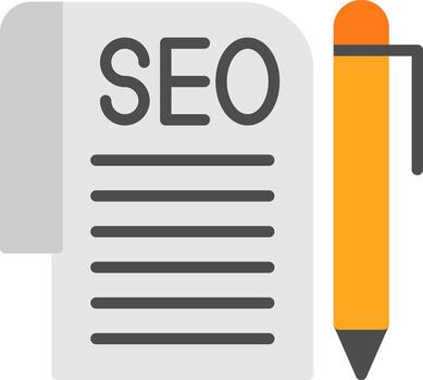 Script Vector Icon Design