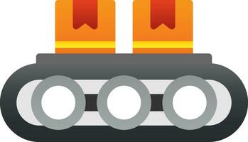 Conveyor belt Vector Icon Design