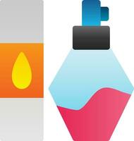 Setting Spray Vector Icon Design