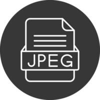 jpeg archivo formato vector icono