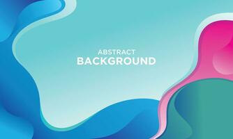 Abstract background vector with wavy design