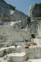 photographic documentation of a marble quarry in Carrara photo
