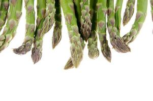 a bunch of green asparagus photo