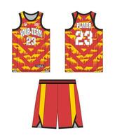 baloncesto jersey modelo diseño, baloncesto uniforme Bosquejo diseño, vector sublimación Deportes vestir diseño, jersey baloncesto ideas